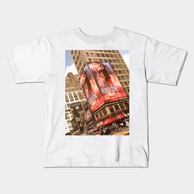 Seventh Avenue Penn Station Manhattan NYC Kids T-Shirt by eleonoraingrid